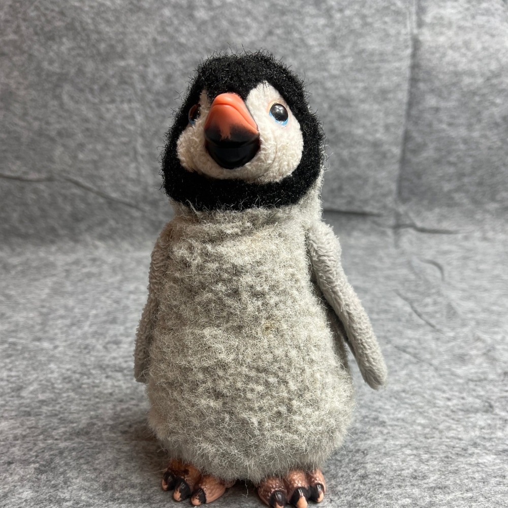 FurReal Friends Hasbro Interactive Newborn Baby Emperor Penguin TESTED Works 7"